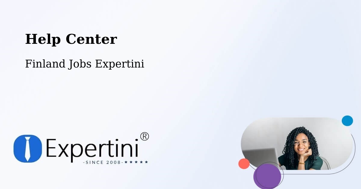 Help Center – Vimpeli - Finland Jobs Expertini