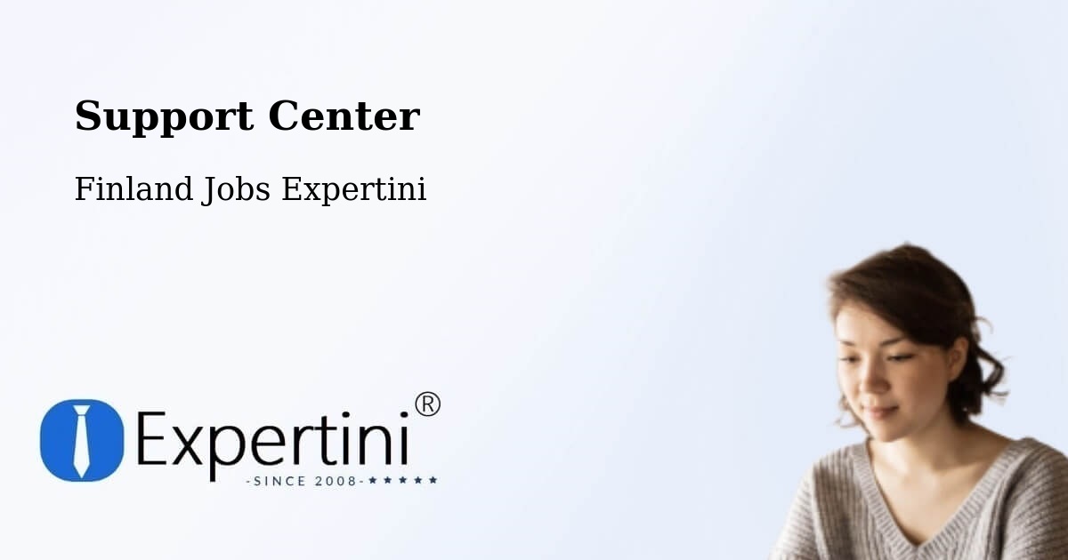 Support Center - Finland Jobs Expertini